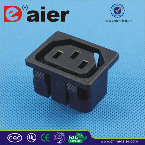 Black Femal IEC C13 Power Socket