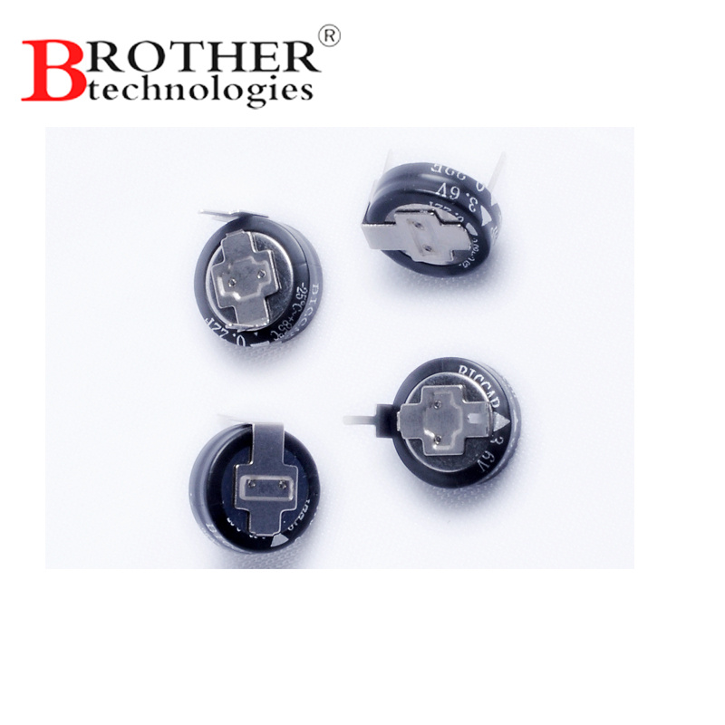 Bigcap 85c Farad Capacitor 3.6V 5.5 0.33f Supercapacitor for Smart Meter and Toy