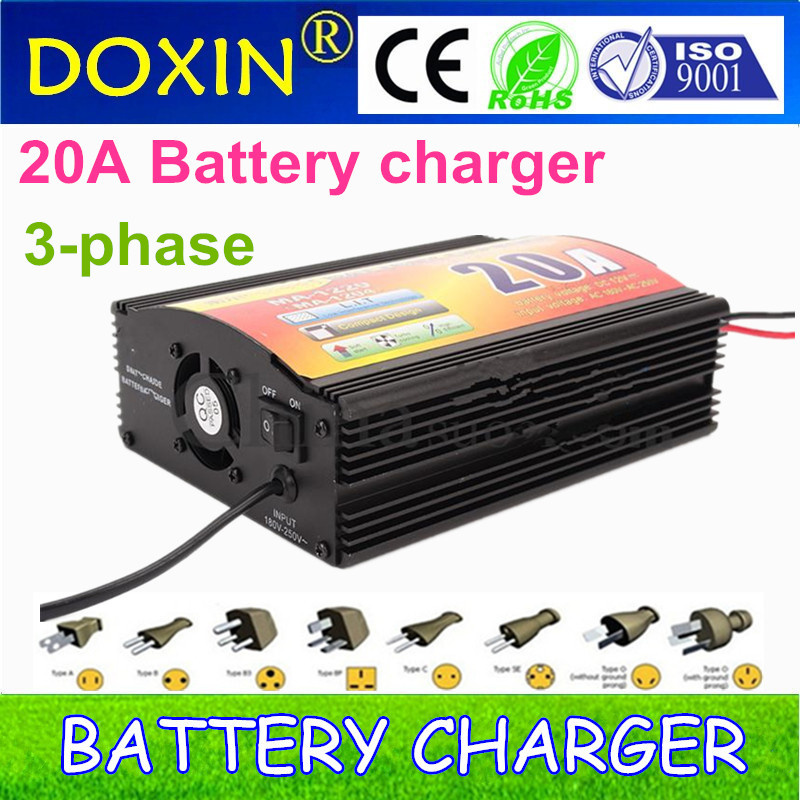 Doxin 20A Four-Step Charging Mode Fast Battery Charger