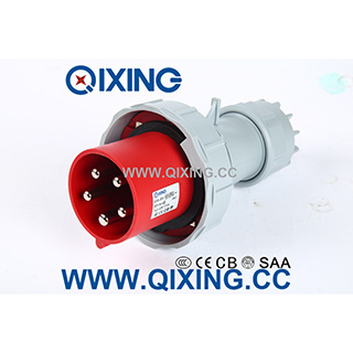 Cee/IEC 125A 5p Red 400V Industrial Plug&Socket