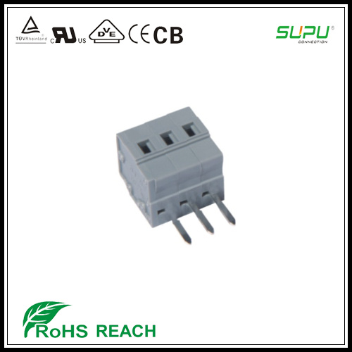 PCB Terminal Block with 5.0mm Pin Spacings