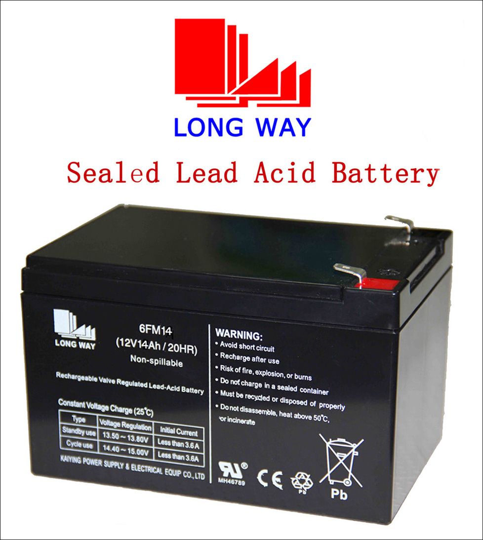12V14ah General Storage AGM Sealed Battery