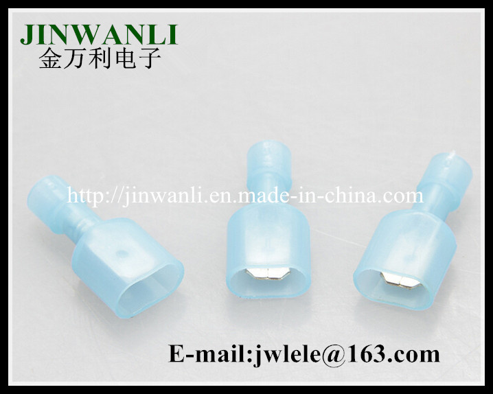 Cold Pressing Copper Insulated Male Female Terminal