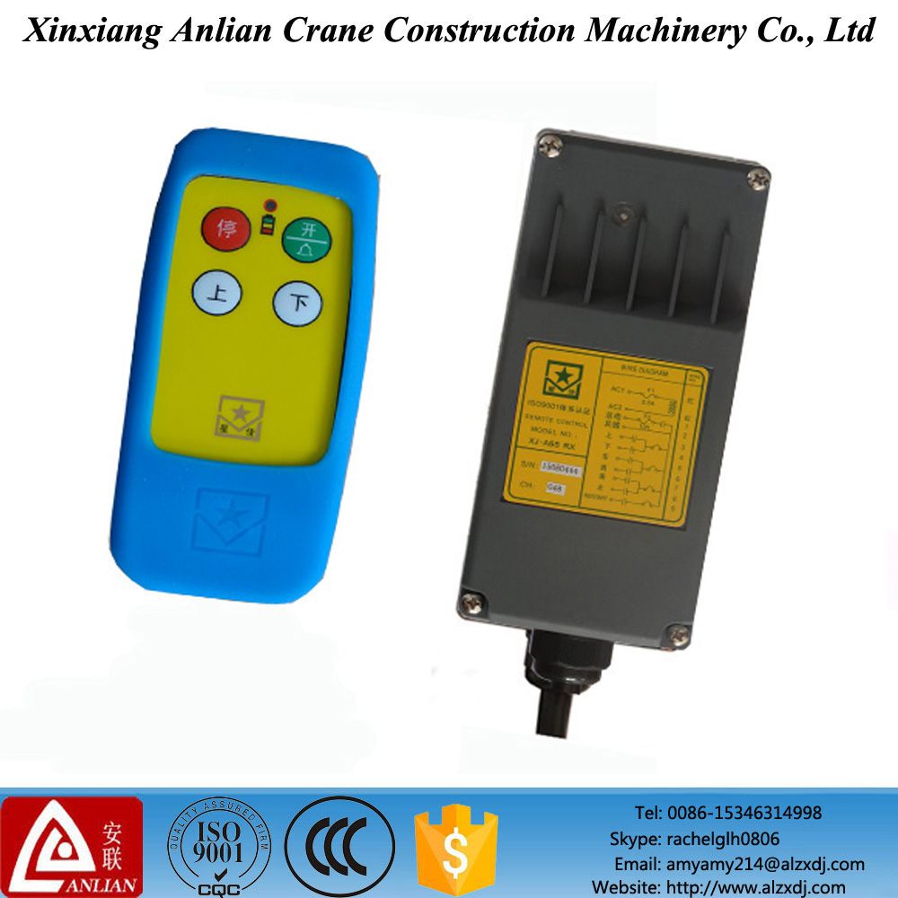 Wireless Remote Control Xj-E2 for Single Hook Electric Cable Hoist