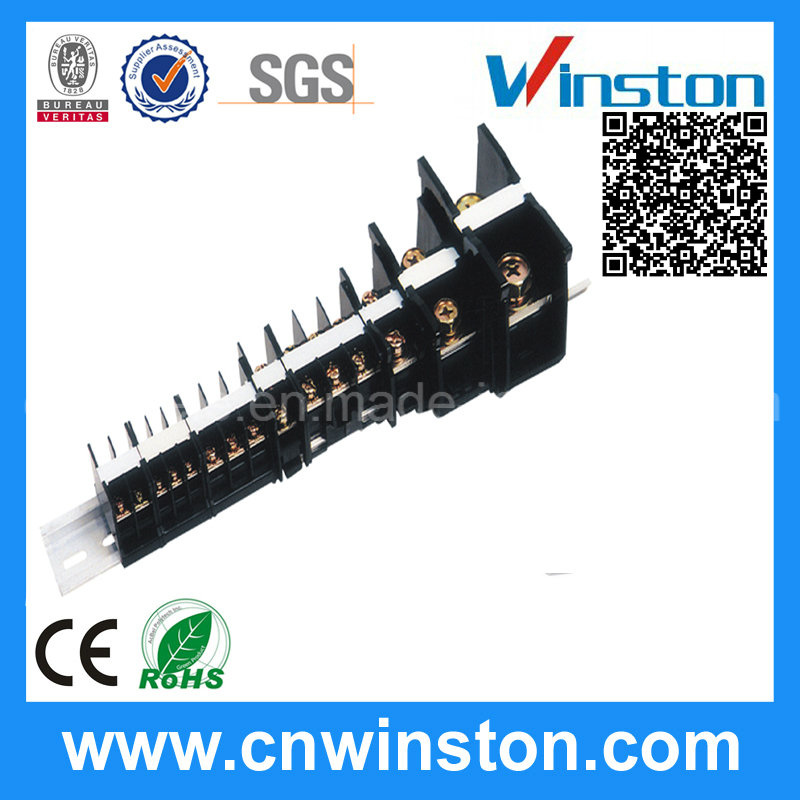 Tn Series Rail Type Wire Connector Electric Screw Terminal Block