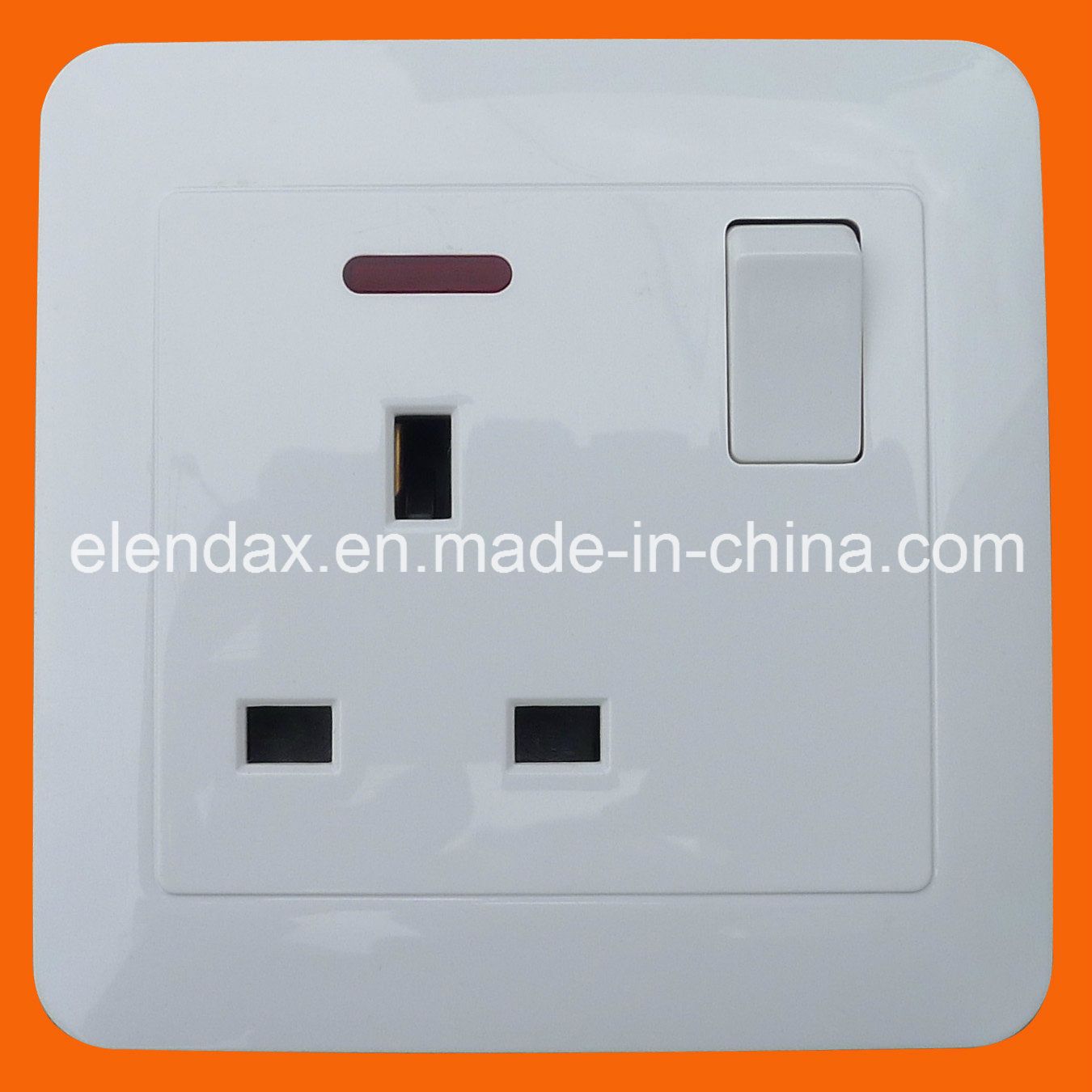 BS 13A One Gang Socket Outlet