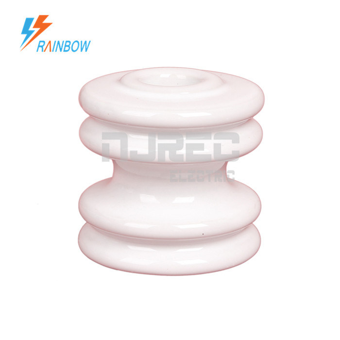LV ANSI 53-1 Electrical Porcelain Ceramic Spool Insulator