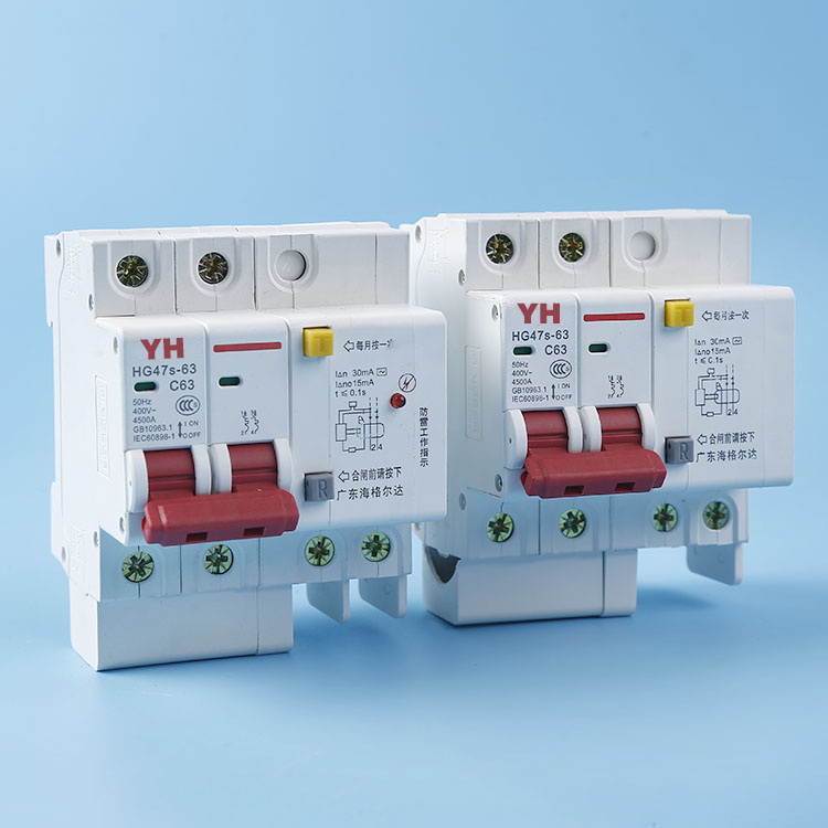 Residual-Current 1p 2p 3p 4p Circuit Breaker 6A 10A 16A 20A 25A 32A 40A 50A 63A RCCB ELCB