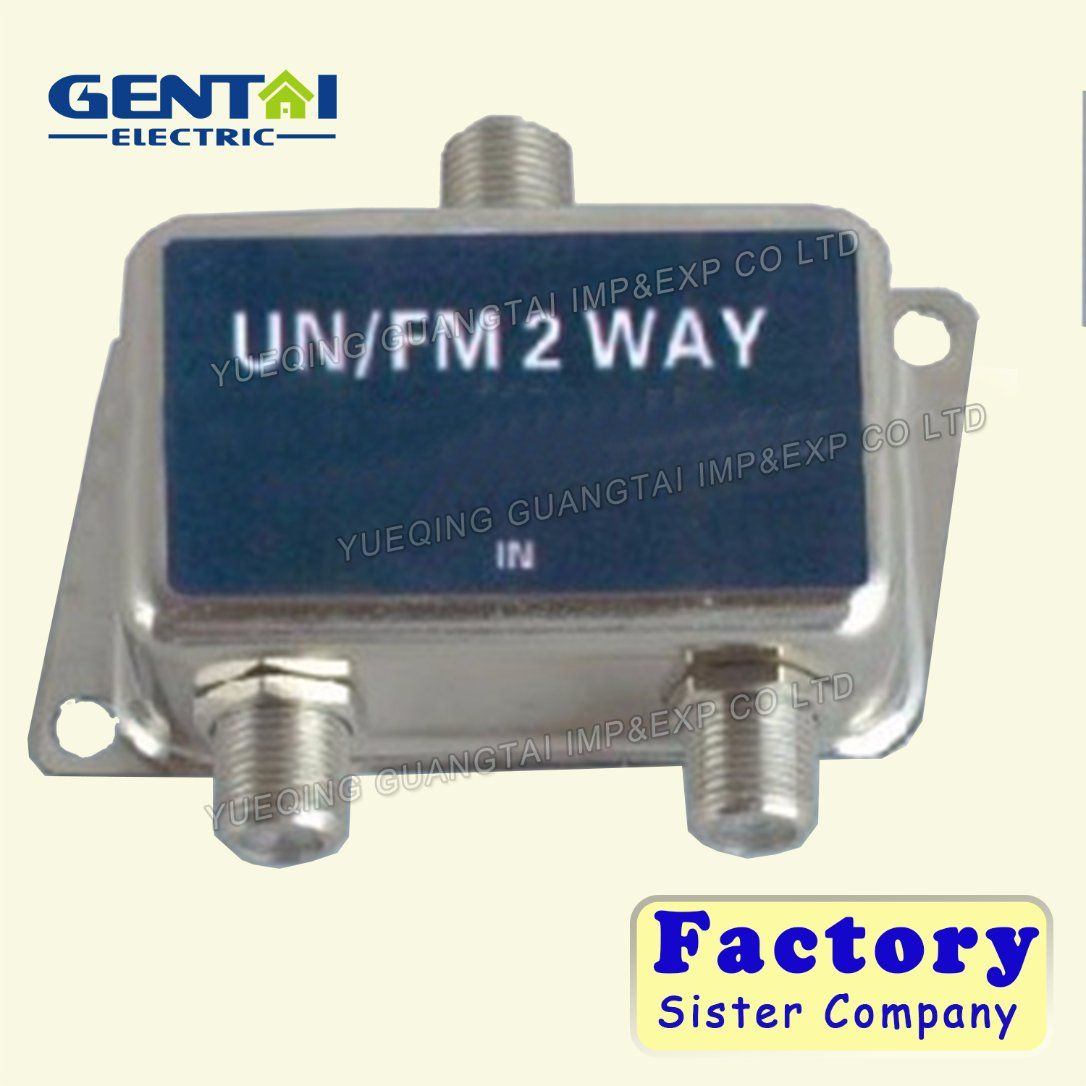 2/3/4 Way Digital Splitter Cable TV Splitter CATV Signal Distribution