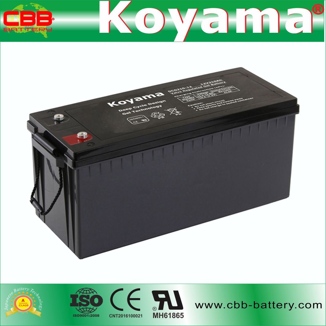 Dcg210-12 Deep Cycle Gel Battery for Telecom System