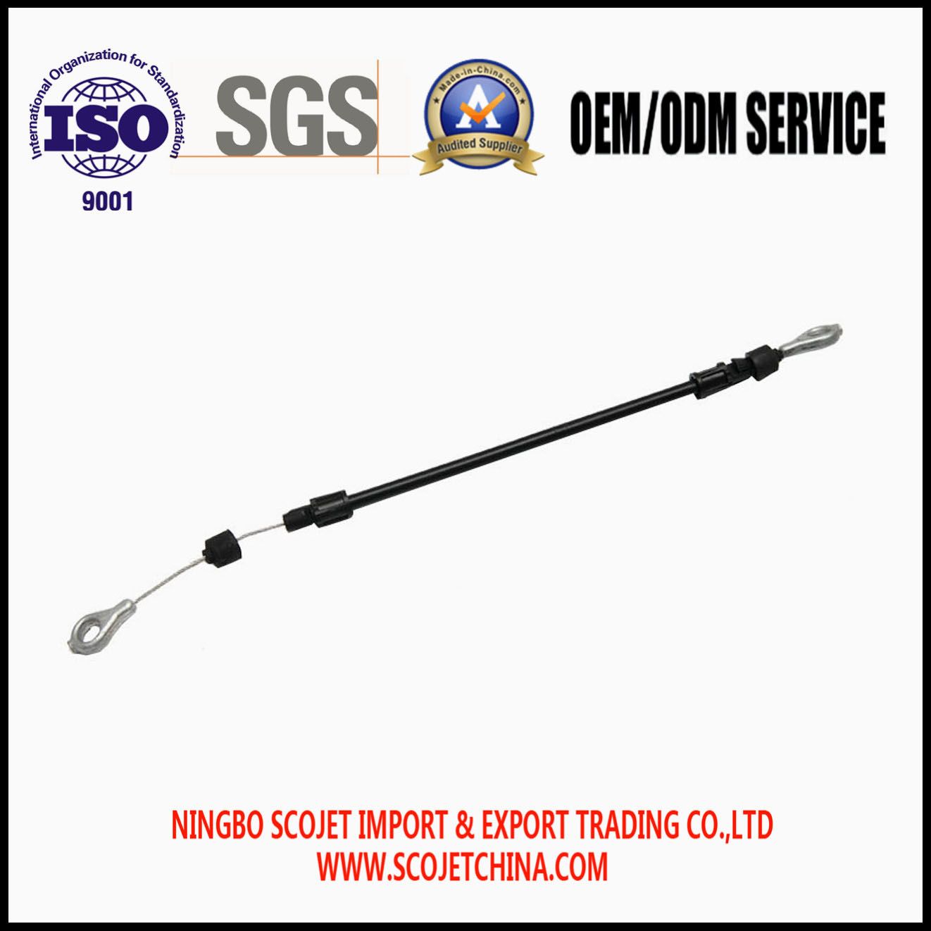 Control Cable with Two Rubber End Eyelets