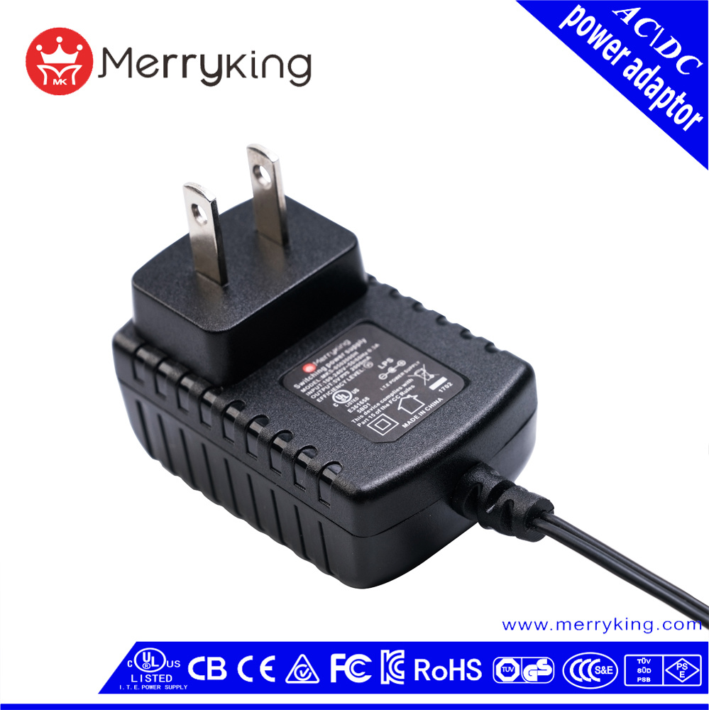 PSE Approval Wall Mount Jp Plug 12V 1A AC DC Power Adapter