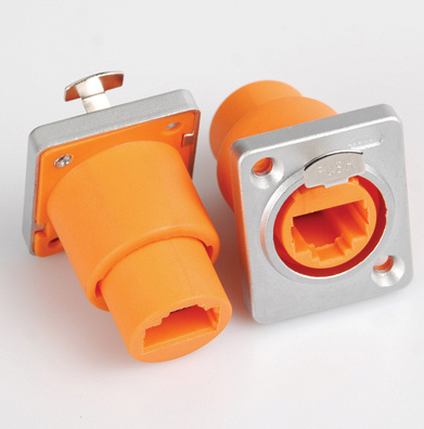 LAN Network Connector for Panel Mount Chassis Connectors (9.3069)