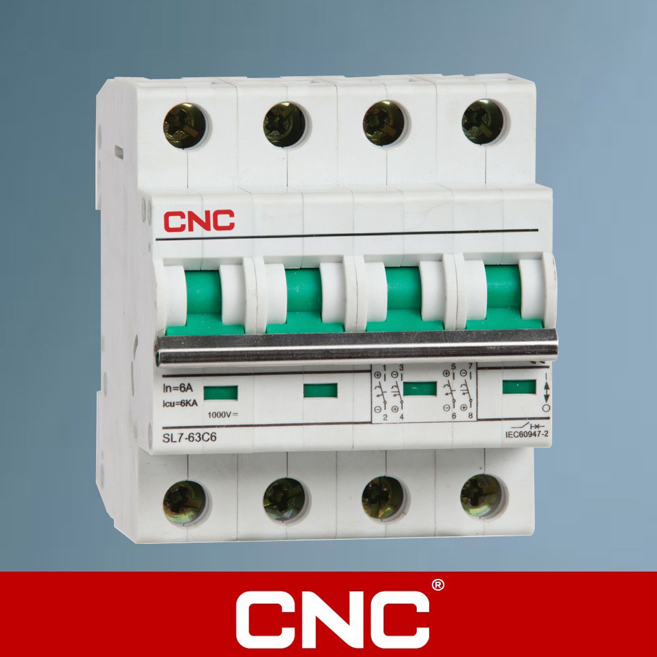 CNC DC Circuit Breaker / Direct Current MCB