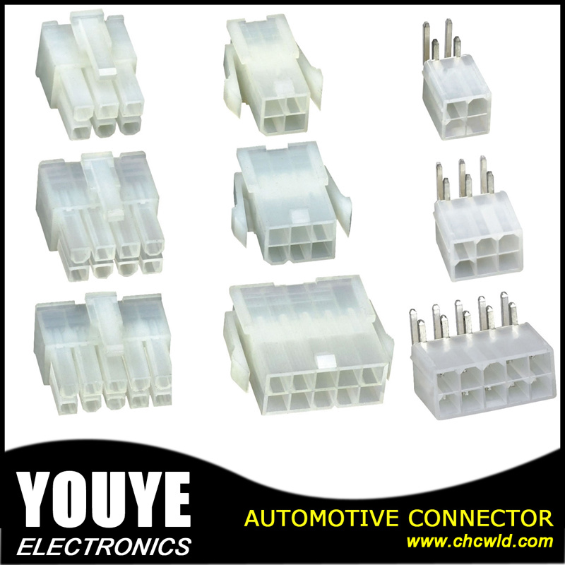 Molex 2-24 Circuit Automotive Mini-Fit Power Connectors