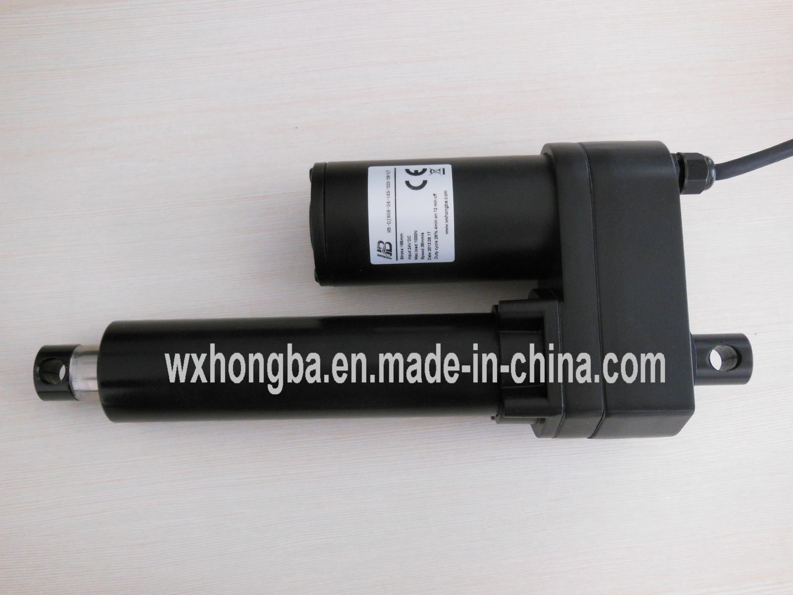 12V DC Electric Linear Actuator High Power Motor for Indurstrial Machinery Linear Actuator (HB-DJ808)