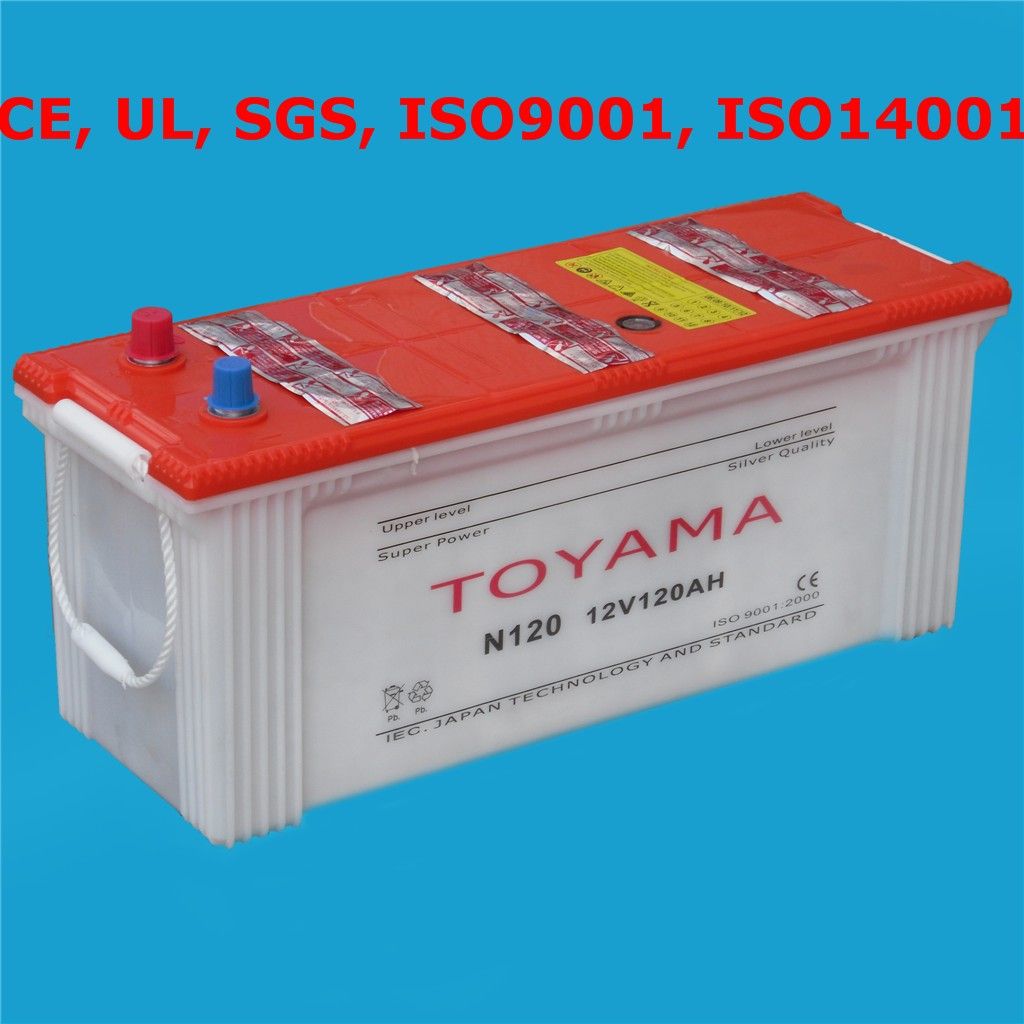 Car Battery Auto Battery Starter Battery12V120ah