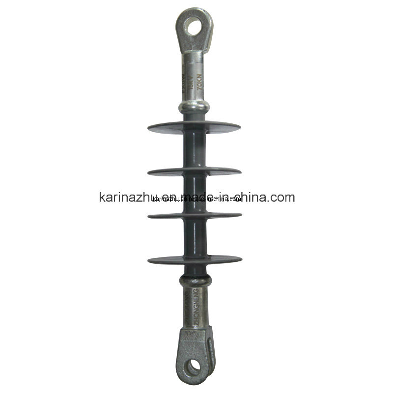 High Voltage Composite Suspension Long Rod Insulators