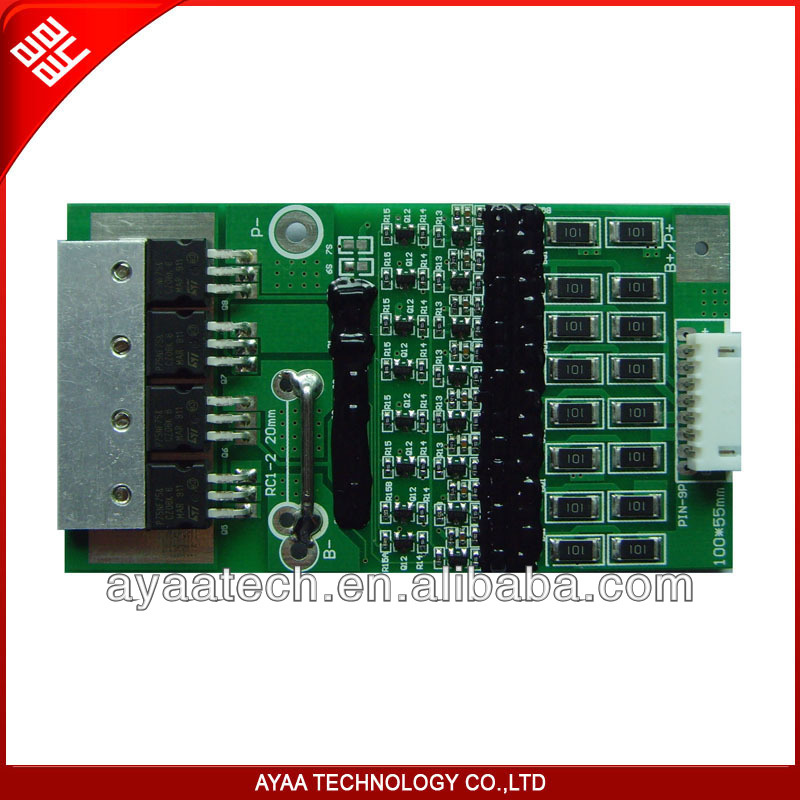Battery PCM BMS for 8s LiFePO4 Battery