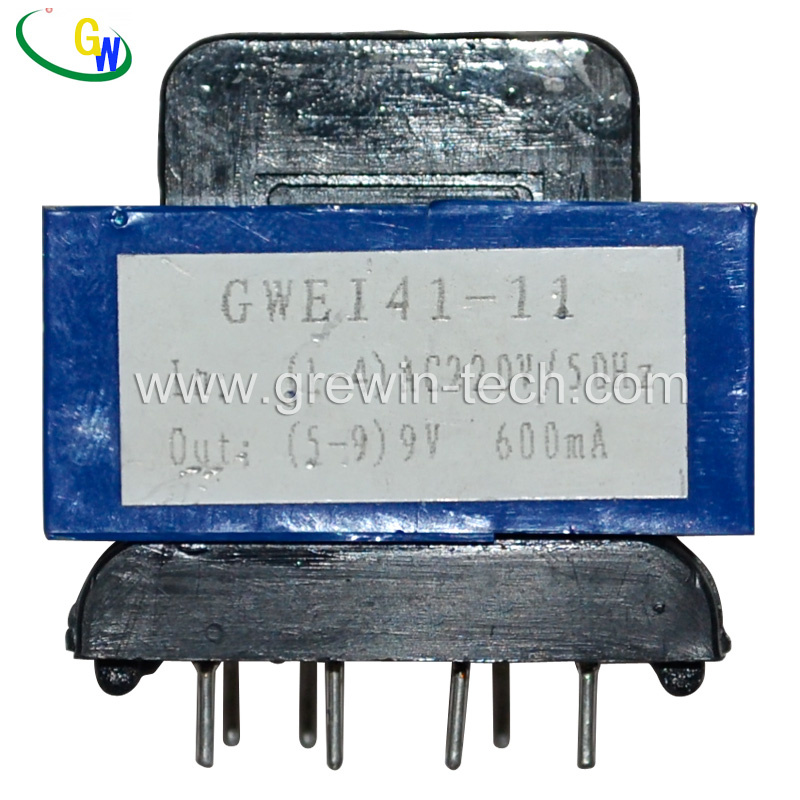 Low Lamination Power Frequency Transformer with IEC