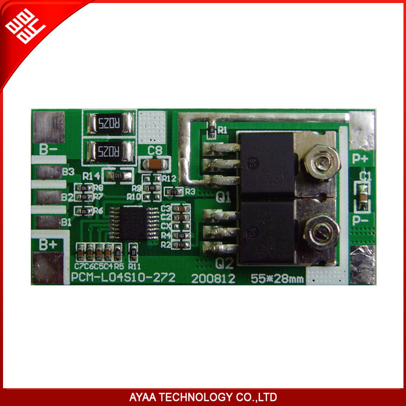 High Quality PCM for 12.8V LiFePO4 Battery Pack