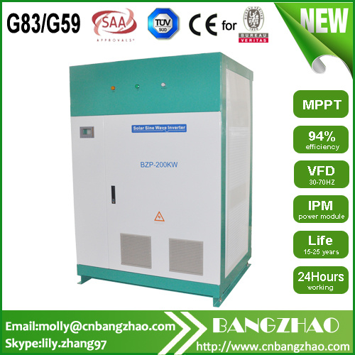 Low Price and High Quality off Line System PV Inverter (200kw)