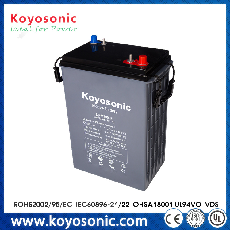 Long Lifespan 6V 200ah Gel Battery Deep Cycle Battery for Generation Stations