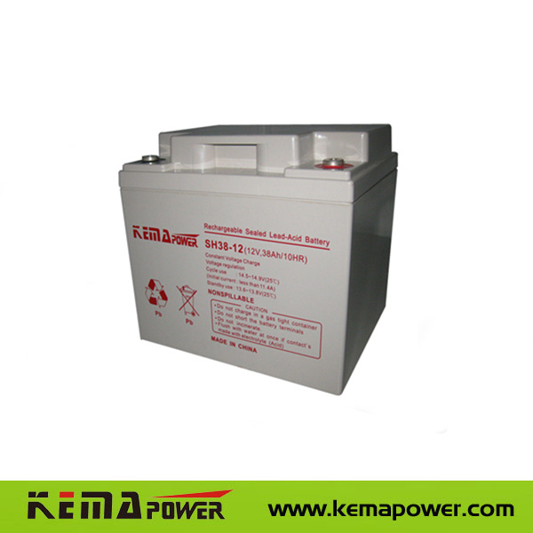 Sh38ah-12 AGM VRLA 12VDC Battery