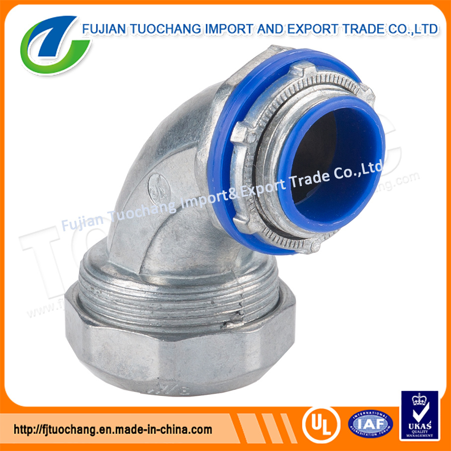 EMT 90 Degree Liquid Tight Connector