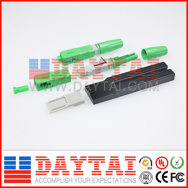 Repeat Use Sc/APC FTTH Drop Cable Fast Connector