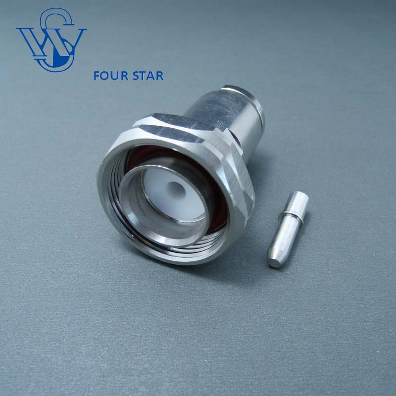 LMR600 Cable Male Plug Clamp 7/16 DIN Connector