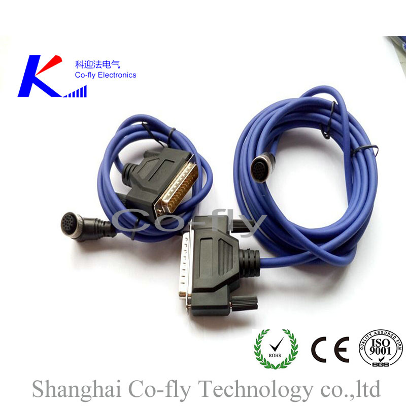 M12 Right Angle Electrical Avaition Connector with Male VGA