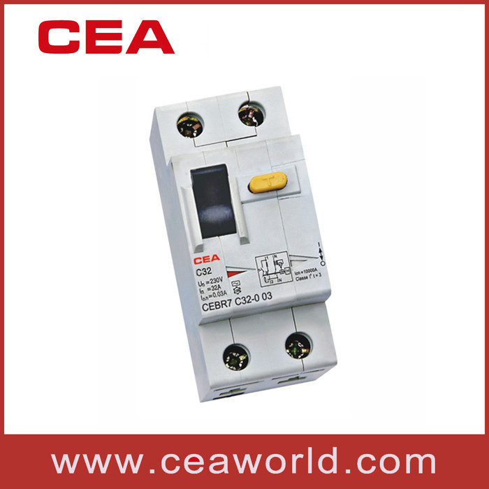 Cebr7 Residual Current Breaker with Overload Protection