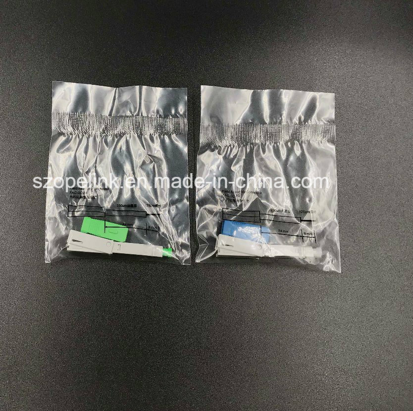 Fiber Optic Fast Connector for Patch Cord Applied in Network and Wireless SC/PC, Sc/APC