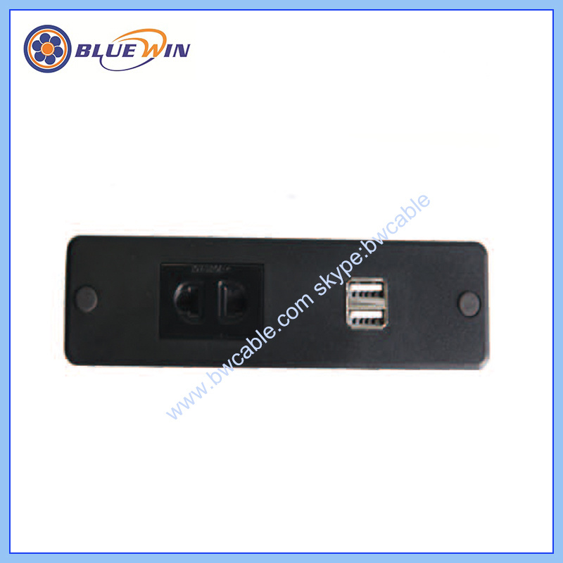 2pin Power Socket with Doual USB