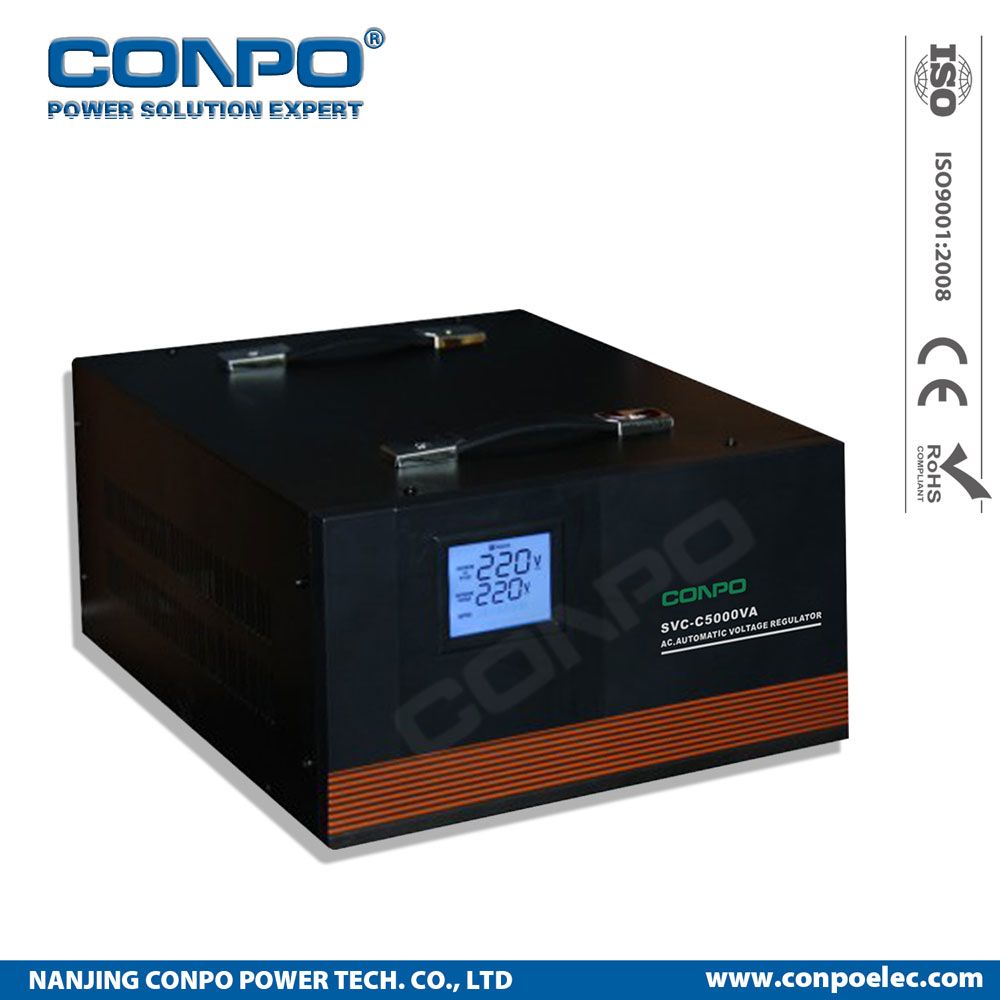 SVC-C5000va New Smart LED, Servomotor-Type AVR