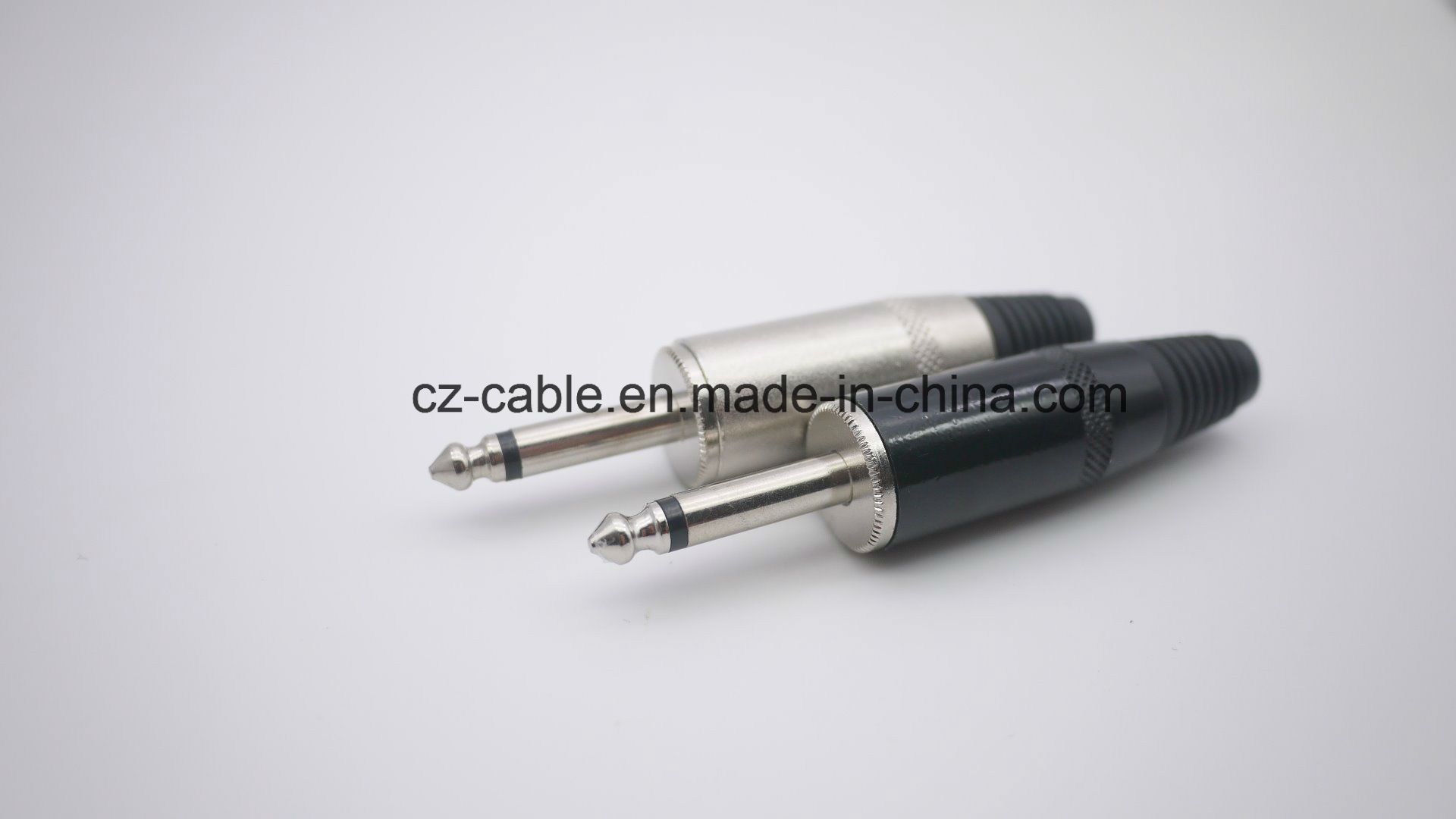 6.35mm (1/4 inch) Mono Plug, Metal Plug