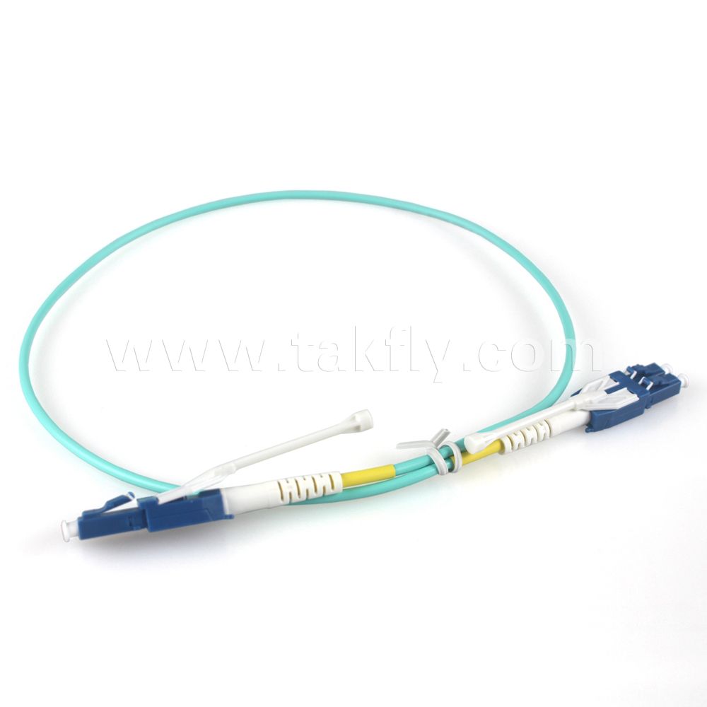 Duplex LC Fiber Optic Uniboot Patchcord