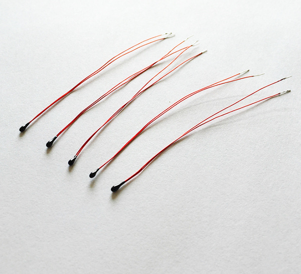 High Precision Enamelled Wire Miniture Ntc Thermistor Mf5a-4 for Digital Thermometer