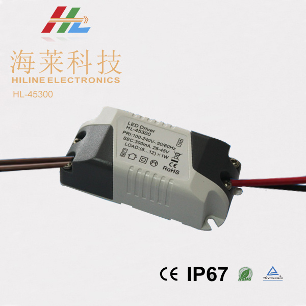 LED Constant Current Driver 8-12W 300mA