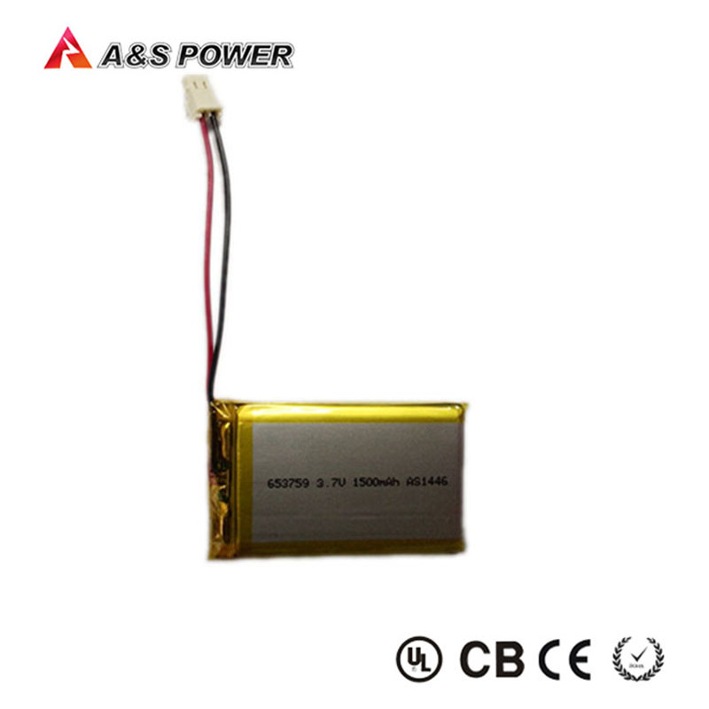 Rechargeable Battery with 3.7V 1500mAh for GPS Tracking Device