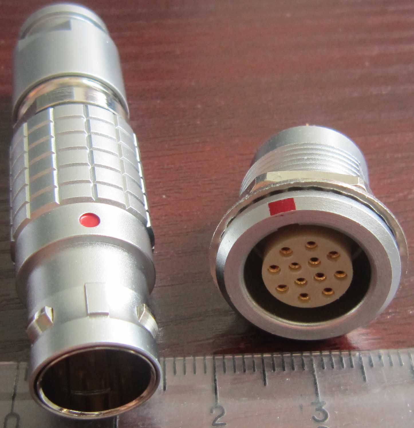 Metal Push Pull Coupling Small Connector