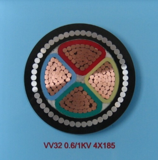 LV PVC Power Cable, VV32 4X185mm2