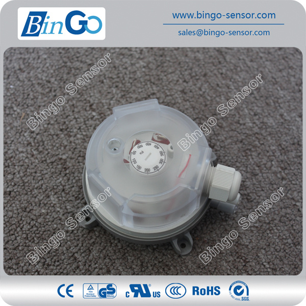 Air, Gas Low Differential Pressure Switch