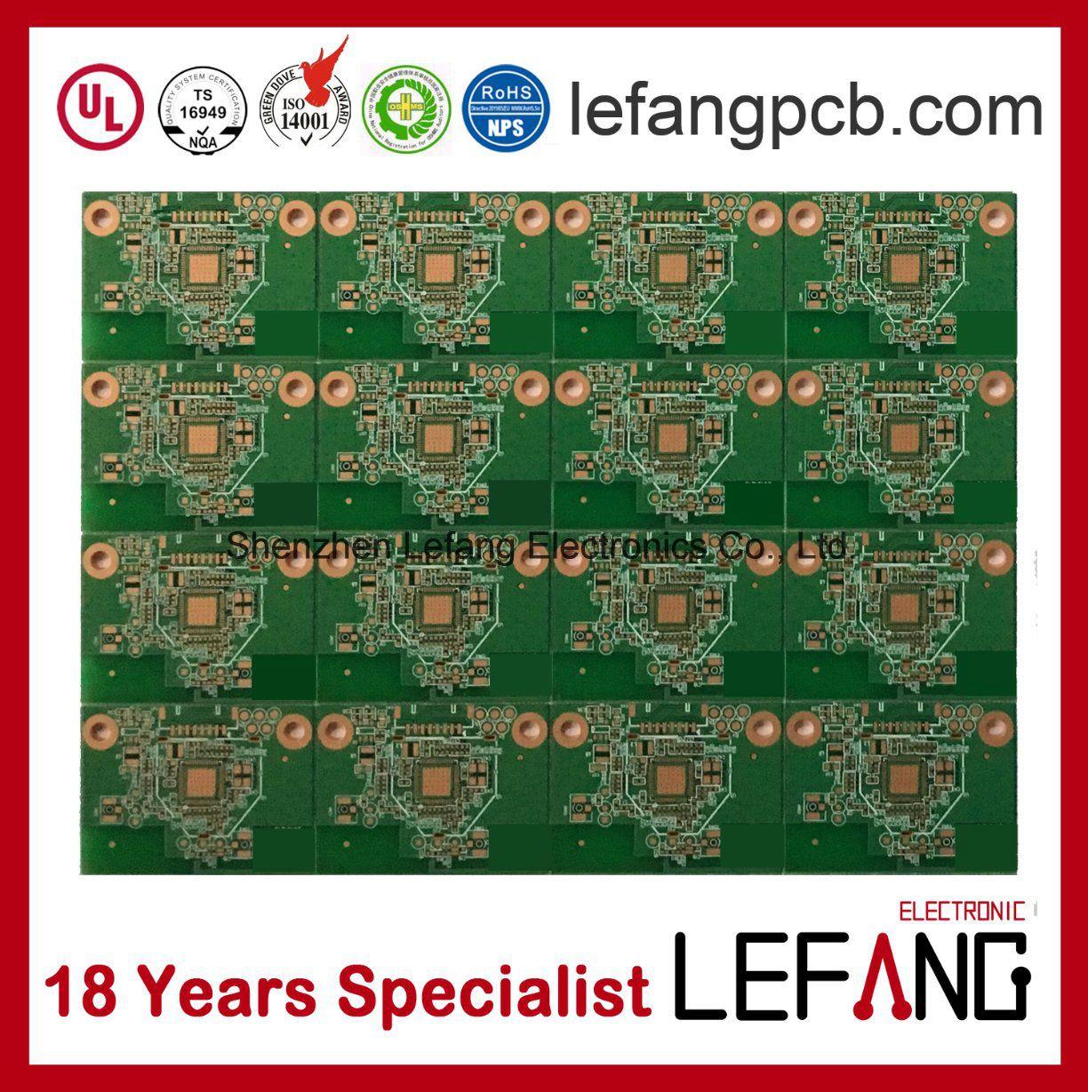 PCB Printed Circuit Manufacturer for Alerting Signal Security