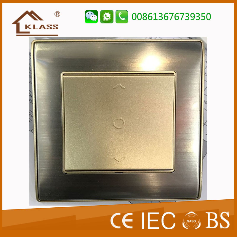 Brushed Stainless Steel Window Switches