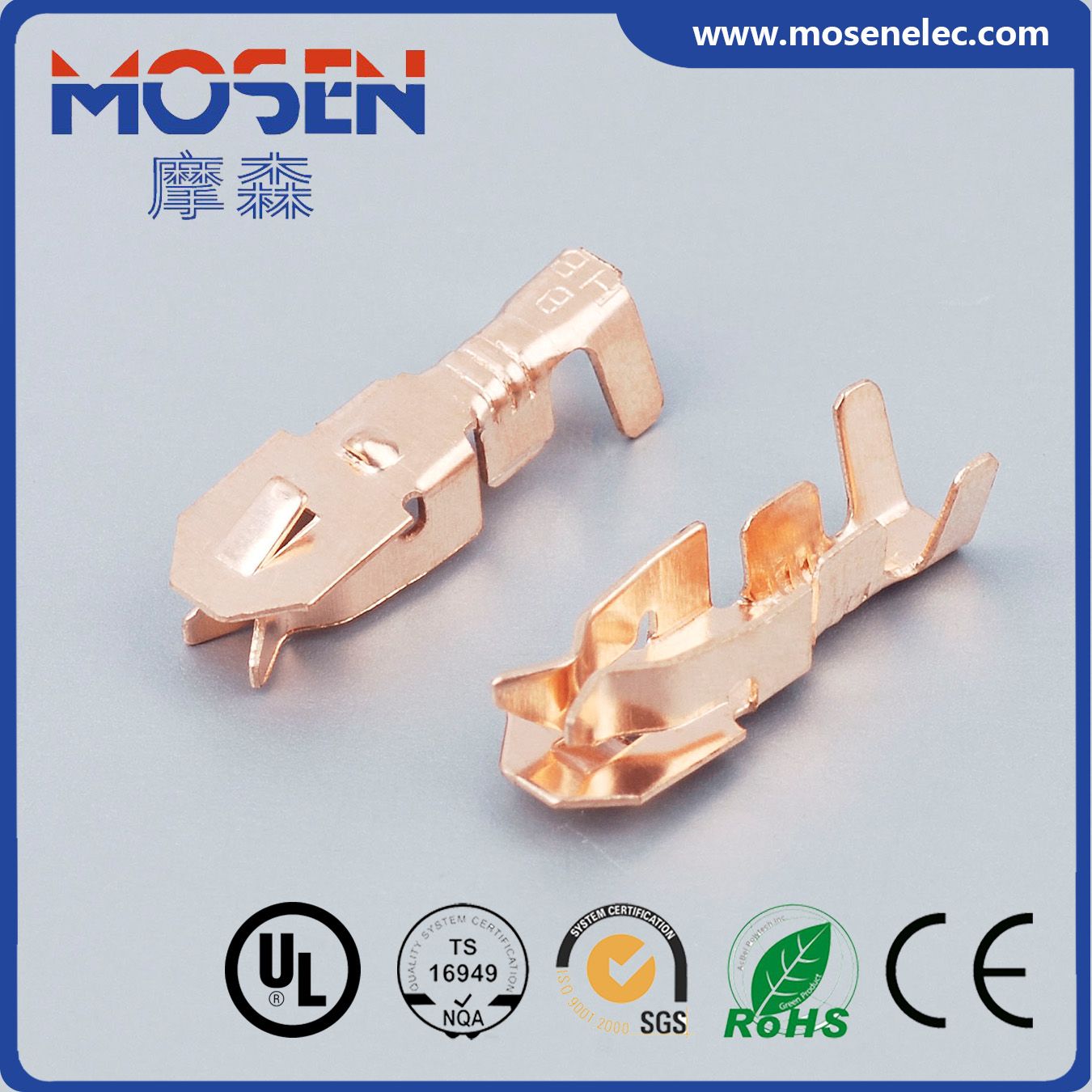 Lamp Socket Terminal Electrical Connectors Djd023-2 Wire Connector