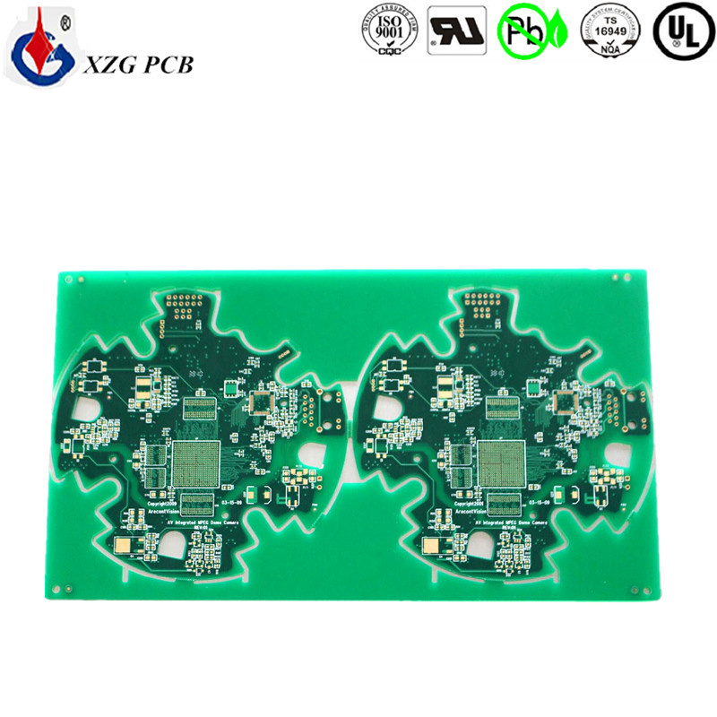 4layers PCB Printed Circuit Board with 0.2mm BGA