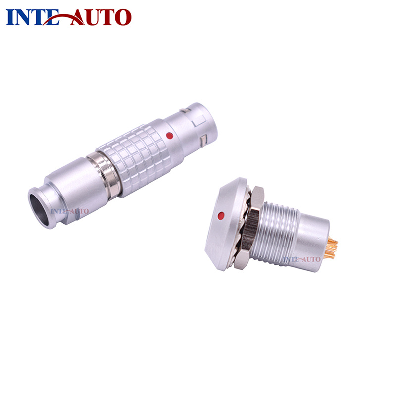 Metal Electrical Plug Sealed Socket Equivalent Lemo Connector