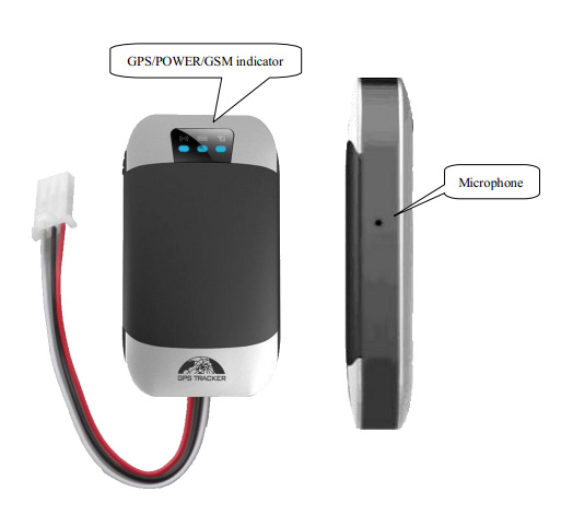 Mini Waterproof GPS303b Motorcycle Car Tracker Support SD Card